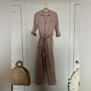 Pink Jumpsuit/Boiler Suit